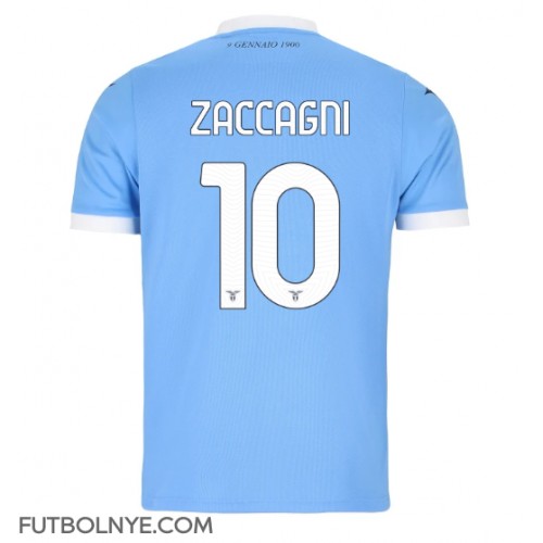 Camiseta Lazio Mattia Zaccagni #10 Primera Equipación 2025-26 manga corta